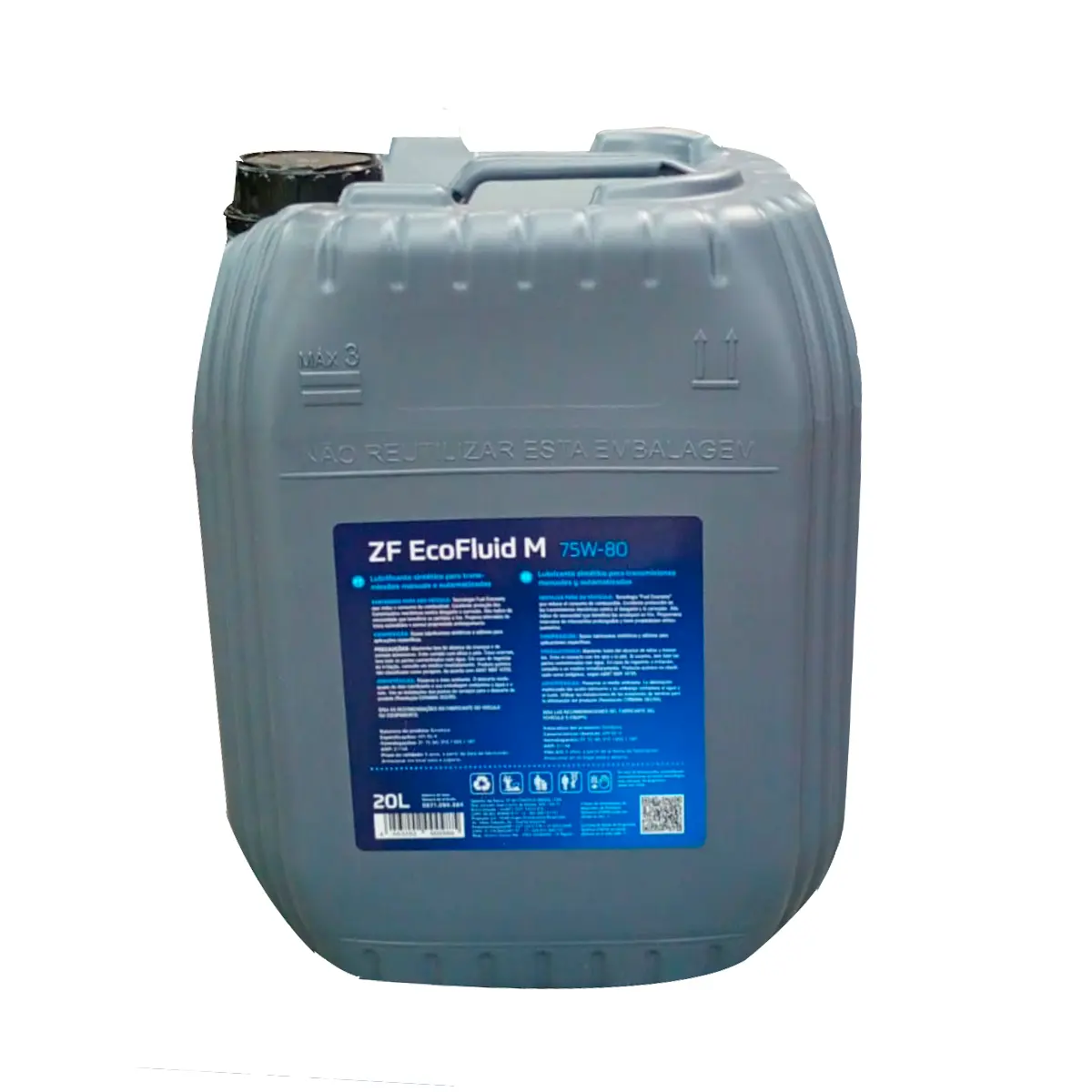 Óleo de Câmbio ZF 75W80 API Gl4 Sintetico 20L 48536962