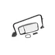Espelho Retrovisor Manual Bipartido Direito Ford Cargo BC4517682AD
