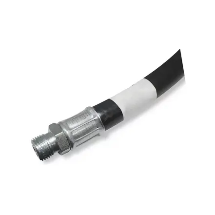 Flexível Freio Ar (1.200MM) M16 Macho Fixo / M16 Giratório 3814200110