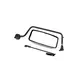 Espelho Retrovisor Manual Inteirico para Volkswagen Esquerdo 2S2857501999
