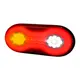 LANTERNA TRASEIRA PHANTOM 42 LED'S 12V - LE PRADOLUX PL0886