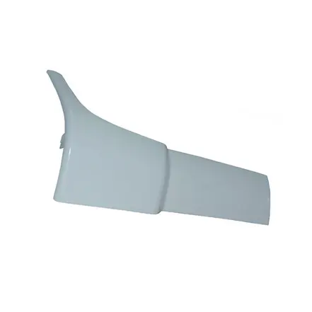 Defletor Lateral de Ar Lado Esquerdo (Parte Externa) para Mercedes-Benz Axor Todos 9448840222