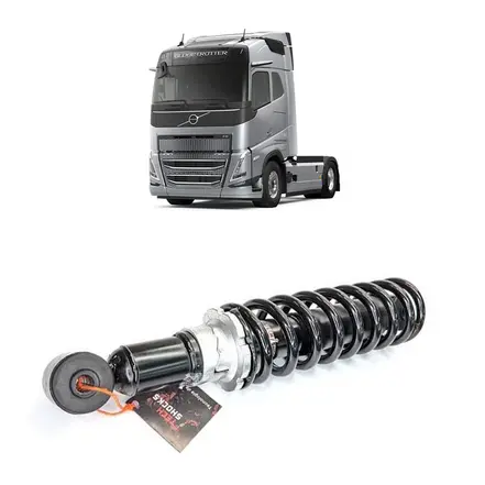 AMORTECEDOR TRAS COM MOLA  CABINE VOLVO FH 1993/... 3198859