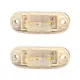 Lanterna LED Bivolt Delimitadora e Luz de Placa (cristal) PL1334