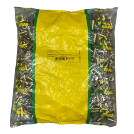 Rebite 8X25 Ferro Tubular Bicromatizado (milheiro) 8X25