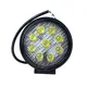 Farol Redondo 42W 14 Leds Bivolt C/ Base Extra Fina (unit.) GTL1004BR