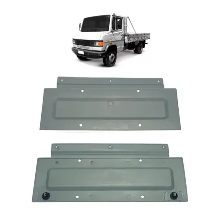 SUPORTE DA PLACA DIANTEIRA (CINZA) MB 1215C 1634LS 1618 1620 6938857014