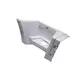 Estribo Ford Canavieiro Tracado Lado Direito 1 Degrau (Plástico) BC456820044CB5ZU