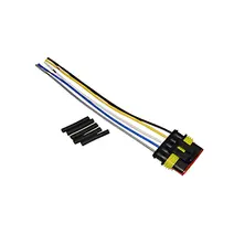 Chicote 5 Vias Lanterna Traseira LED Carretas Guerra Randon ETE7760