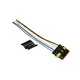 Chicote 5 Vias Lanterna Traseira LED Carretas Guerra Randon ETE7760