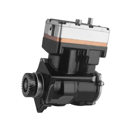 Compressor de Ar Bicilindro Motor Mercedes-Benz OM457 LP490 Voith 4571306215