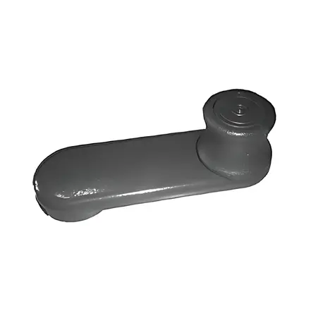 Manivela Vidro da Porta Zamac Cinza para Mercedes-Benz HPN Bicudos 6887607002