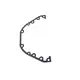 Junta Flange Retentor Motor Dianteiro OM457LA OM460LA 5410110180