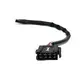 Chave Seta com Retorno Automática para Mercedes-Benz Preta 709 912 1618 6955407045