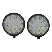 FAROL REDONDO 42W 14 LEDS BIVOLT C/ BASE EXTRA FINA (PAR) GTL0104BR
