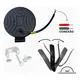 FAROL REDONDO 42W 14 LEDS BIVOLT C/ BASE EXTRA FINA (PAR) GTL0104BR