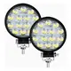 FAROL REDONDO 42W 14 LEDS BIVOLT C/ BASE EXTRA FINA (PAR) GTL0104BR