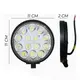 FAROL REDONDO 42W 14 LEDS BIVOLT C/ BASE EXTRA FINA (PAR) GTL0104BR