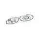 JG Reparo Completo C Junta Metal 1328298017