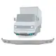 SPOILER DO PARACHOQUE MB 709 710 712 BICUDINHOS (PLASTICO) M30124