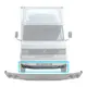 SPOILER DO PARACHOQUE MB 709 710 712 BICUDINHOS (PLASTICO) M30124