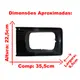 EXTENSAO DA GRADE (MOLDURA P/ FAROL RETANGULAR) - LD T00853656D