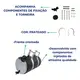 COROTE AGUA 15 16 LITROS PRETO COMPLETO ESPELHADO 3446662570