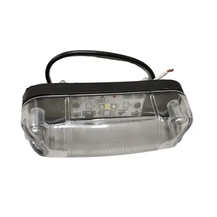 LANTERNA LUZ DE PLACA LED UNIVERSAL (CRISTAL) PRADOLUX PL0480