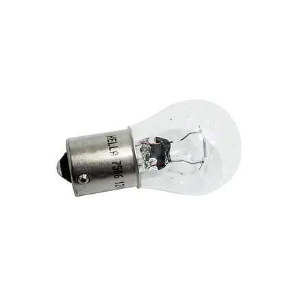 Lâmpada 1141 12V 1 Polo P21W Hella N0177322