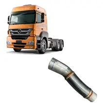 Tubo Flexivel Saida Motor (todo em Inox) MB Axor 2036 2540 9414900101