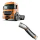 Tubo Flexivel Saida Motor (todo em Inox) MB Axor 2036 2540 9414900101