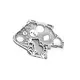 Carcaça da Distribuição Motor MAN D08 Importado 07W109211B