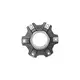 Cubo de Roda Traseiro com Mancal com Retentor Volkswagen 23B598611A