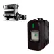 INTERRUPTOR TECLA LUZ FAROL / FREIO MOTOR 24V MB (PRETO) 3865457514