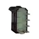 INTERRUPTOR TECLA LUZ FAROL / FREIO MOTOR 24V MB (PRETO) 3865457514