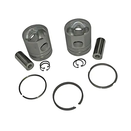 Pistão com Aneis 0.50MM Motores Mercedes-Benz OM352 OM314 Mahle 3520300237