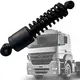 Amortecedor Dianteiro da Cabine MB Axor 1933 2035 2040 2044 9583171503