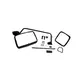 Espelho Retrovisor Externo - LD (manual) Novo Cargo Bepo CC4517682BD