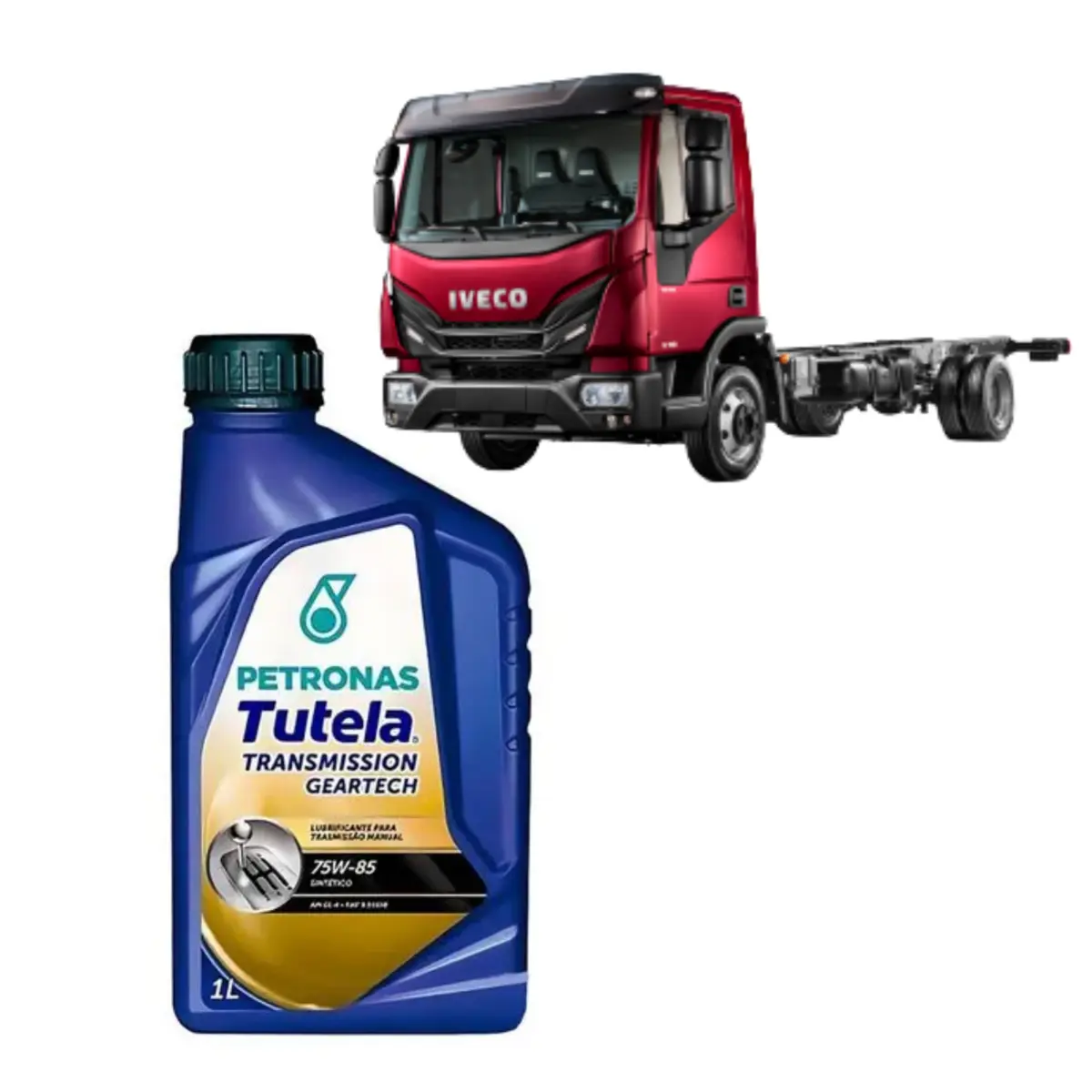 Óleo Câmbio 75W85 100% Sintetico Geartech 1L 48489277