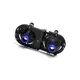Farol Duplo Diagonal Lado Esquerdo Ford Cargo 2006 até 2012 Pradolux BH0X13006BA 1C4513006SBB