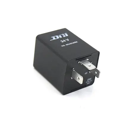 Relé Pisca e Emergência 3 Terminais com Suporte 24V 500W DNI 2T0959145