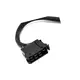Chave Seta com Retorno Automática para Mercedes-Benz Preta 709 912 1618 6955407045