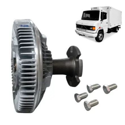 EMBREAGEM VISCOSA MOTOR MB OM364LA 2001 ATE 2011 BORG ORIG. 3742000222