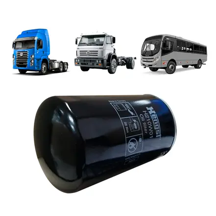 FILTRO DE OLEO LUBRIFICANTE VW ONIBUS EURO V HENGST 07W115561