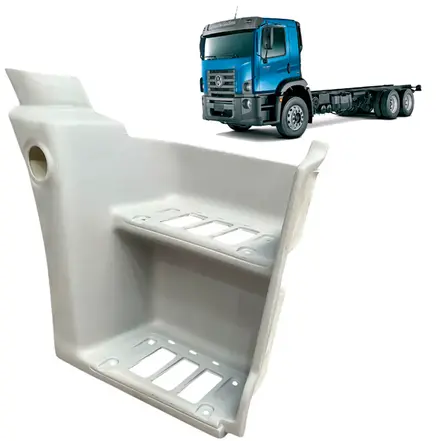 Estribo 2 Degraus S/ Tapete - LD (fibra) VW Amalcaburio 2S2821648