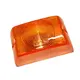 Lant. Lat. Acril. Quadr. LED. Bivolt. Amarela GF030