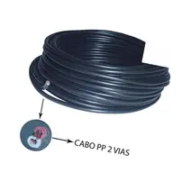 Cabo PP Redondo 2X1,00MM-500V-1MT 514545