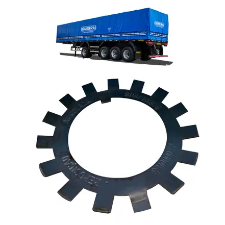 TRAVA ARANHA 90MM 15 DENTES CARRETA GUERRA SUSPENSYS ORIG. OU094