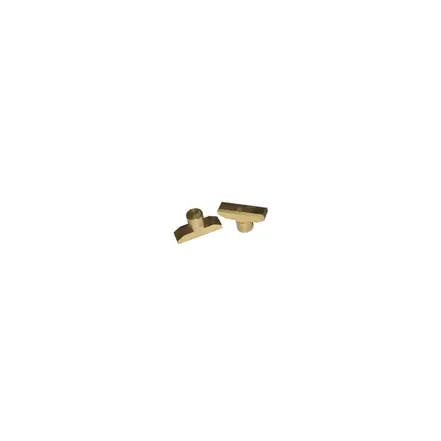 Pastilha Deslizante Garfo Bronze 1526229