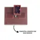 INTERRUPTOR ACIONAMENTO VIDRO ELETRICO 12V (DUPLO) VW 6Q0959858